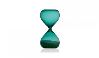 Zandloper, 5 min, turquoise * Hightide