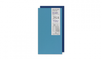 Traveler's Diary 2024 weekly + memo * regular * Traveler's Company