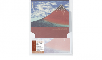 Letter set Benitsuchi Hokusai Ukiyo-e * Taccia