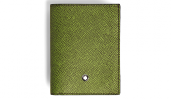 Sartorial Mini Wallet 4cc Green * 199355 * Montblanc Leather
