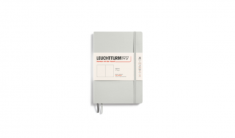 Notitieboek Softcover Medium A5 Light Grey, Plain * Leuchtturm1917