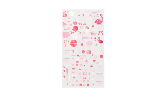 18. Stickers Color Pink * Midori