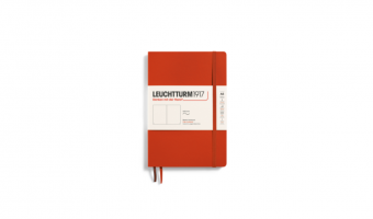 Notitieboek Softcover Medium A5 Fox Red, Plain * Leuchtturm1917