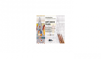 Art Deco Tiles * Tiles colouring book for adults * The Pepin Press