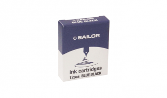 Sailor blauw-zwart inktpatronen * Sailor