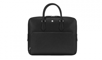 Sartorial document case medium, black 130271 * Montblanc Lederwaren