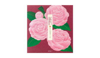 61.1 Otome Camellia Letter Paper * Midori