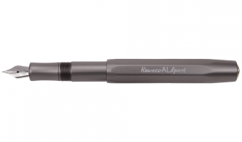 Sport Aluminium Grey fountain pen * Kaweco