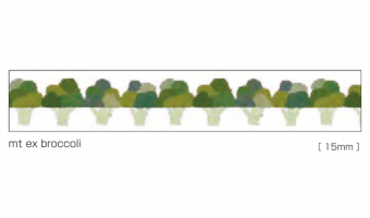 P189 * Broccoli * MT masking tape