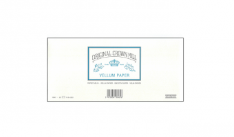 Vellum DL crème envelopes 18461 * Original Crown Mill