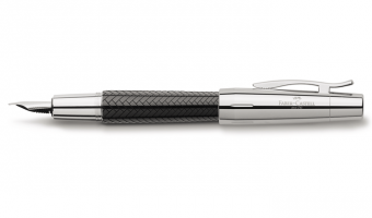 E-motion Parquet black fountain pen * Faber-Castell