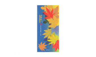 57.3 Fallen Leaves Message Pad * Midori