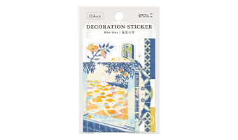 27. **Limited edition** Decoration Sticker Blue * Midori