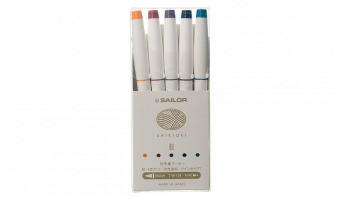 Kalligrafie, lettering en brush pennenset Herfst * Sailor