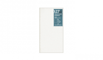 027 - Watercolor Paper * regular * Traveler's Company