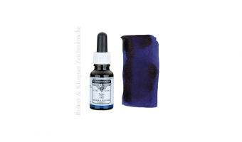 Zeichentusche Indigo, pigment ink * Rohrer & Klingner 