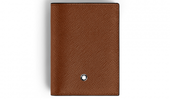 Sartorial Mini Wallet 4cc Brown * 220383 * Montblanc Leather