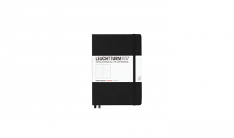 Notitieboek A5, Hardcover, Zwart * Leuchtturm1917