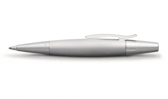 E-motion Pure Silver ballpoint * Faber-Castell