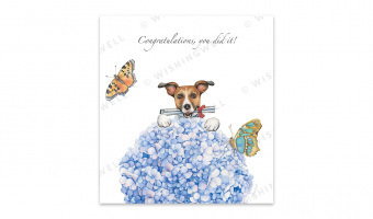 70. Congratulations, you did it! * Wishingwell Greeting Card