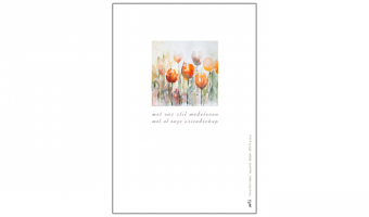 IV.5012 * Tulpen * rouw, verlies, nagedachtenis * Arti