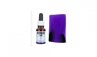 Zeichentusche Violett, pigment ink * Rohrer & Klingner 