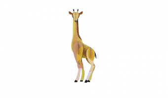 11. Giraffe Wall Art * Studio ROOF