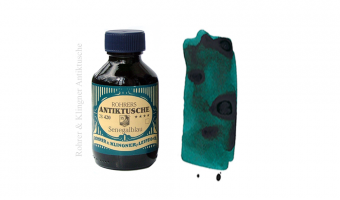 Antiktusche Senegalblau, pigment ink * Rohrer & Klingner 