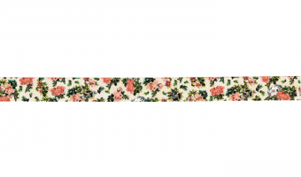 P103 * mini flower botanical art * MT masking tape