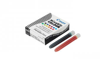 12 Parallel pen ink cartridges mixed colors * Pilot