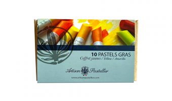 10 Oil pastels Yellow * Artisan Pastellier
