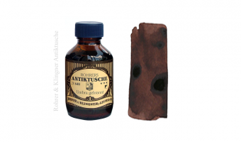 Antiktusche Umbra gebrannt, pigment ink * Rohrer & Klingner 