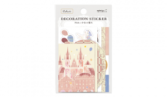 22. **Limited edition** Decoration Sticker Pink * Midori