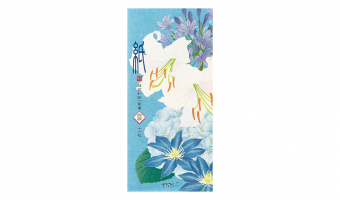 37.3 Summer Flowers '24 Message Pad * Midori