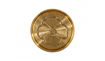 Brass Wax Seal Stamp 24mm Poppy * J. Herbin