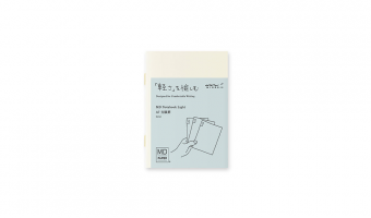 MD Light A7, tri-pack schriftjes, geruit * Midori