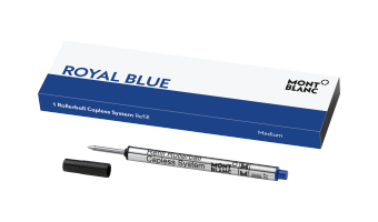 Capless Royal Blue rollerball refill * Montblanc