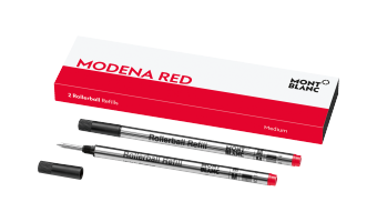 Modena Red rollerball refills * Montblanc