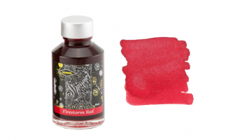 Firestorm Red shimmer ink * Diamine