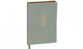 02. Journal, Light green, Leaf * Artebene