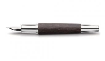 E-motion black pearwood fountain pen * Faber-Castell