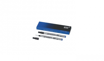 2 Royal Blue Montblanc LeGrand rollerball refills 