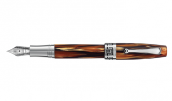 Montegrappa Extra 1930 Turtle Brown vulpen * Montegrappa pre-owned