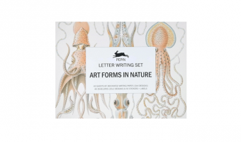 LW28 Art Forms in Nature * Letter writing set * The Pepin Press