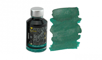 Peacock Flare shimmer ink * Diamine