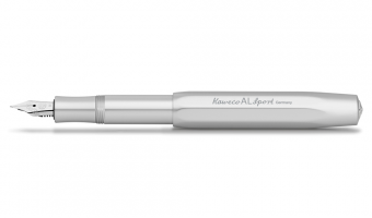 Sport Aluminium Silver fountain pen * Kaweco