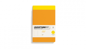 Jottbook Double A5, softcover, Yellow/Rising * Leuchtturm1917