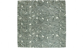 02. Isa Monyo, water repellent Knot Khaki 100cm * Musubi Furoshiki