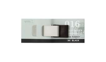 016 - pen clip black * Traveler's Company Japan