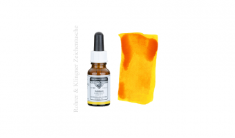 Zeichentusche Goldgelb, pigment ink * Rohrer & Klingner 